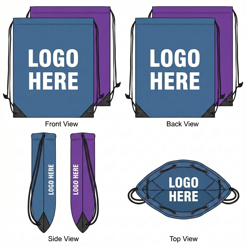 Premium Logo-Ready Gym & Go Backpack