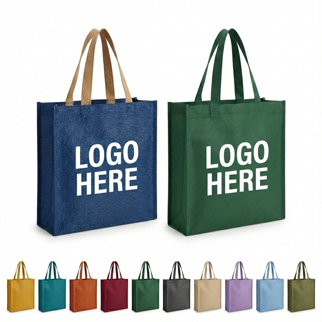 Customizable Solid Color Promotional Tote Bag