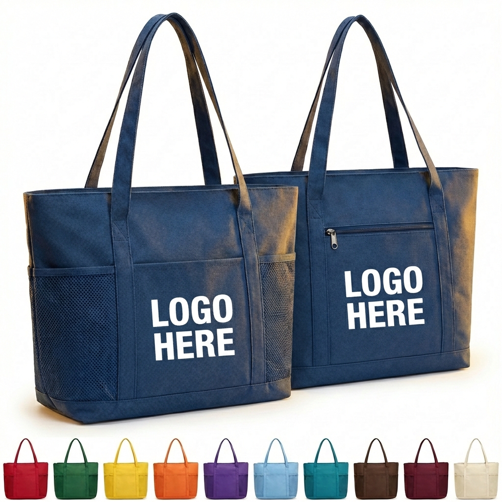 The Custom Canvas & Mesh Utility Tote