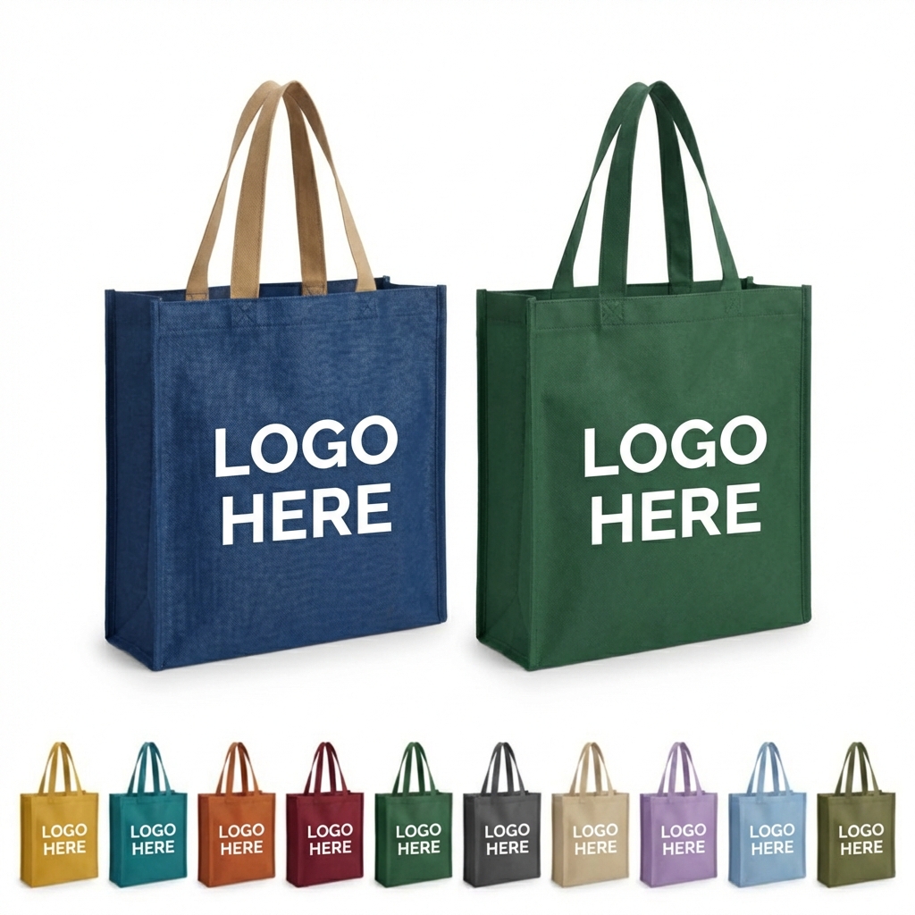 Customizable Solid Color Promotional Tote Bag