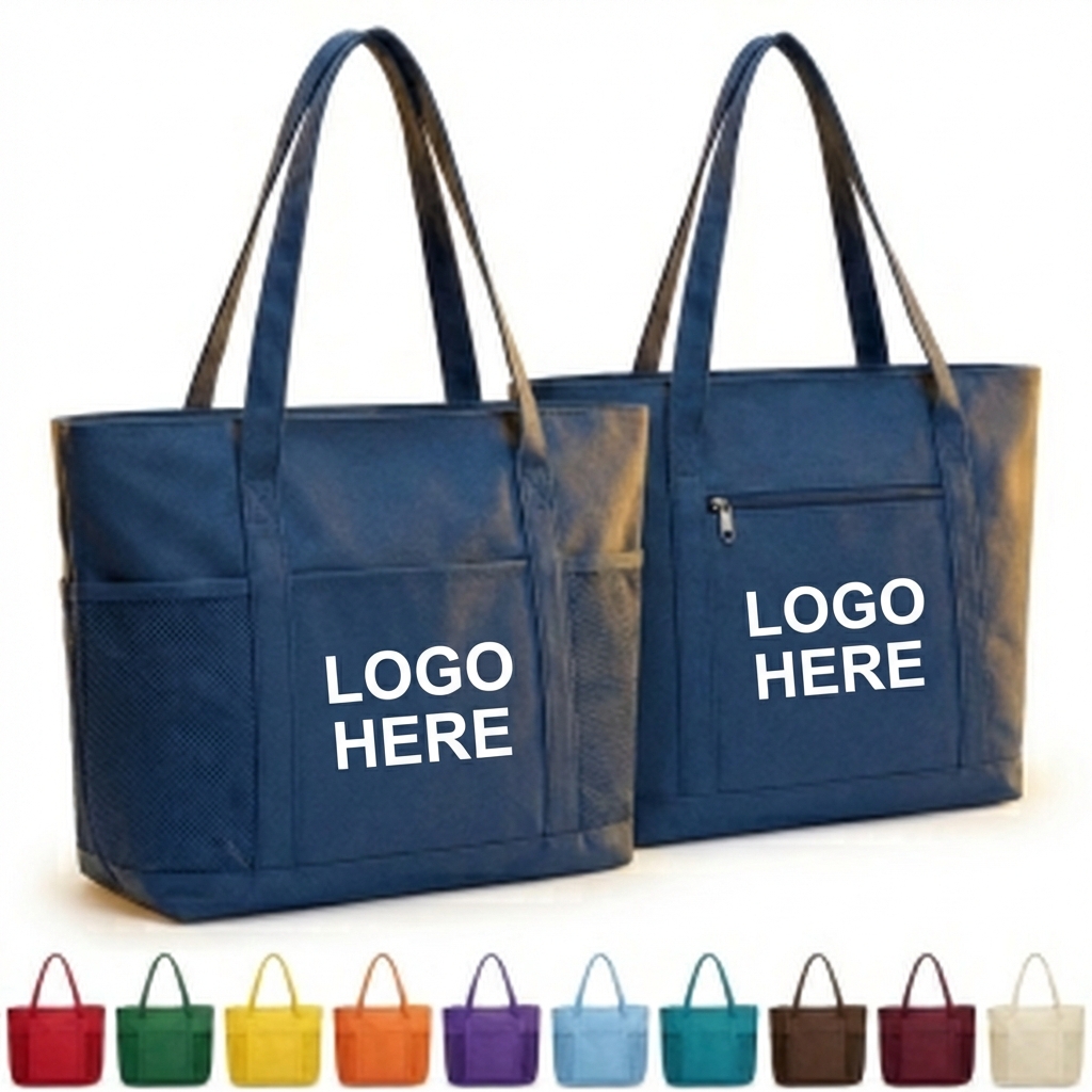 The Custom Canvas & Mesh Utility Tote